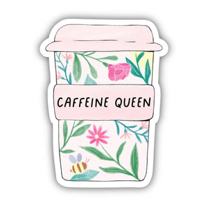 Caffeine Queen sticker