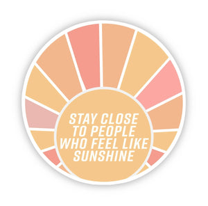 Sunshine People sticker